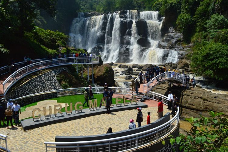 Curug Malela Bandung/Kompas Regional